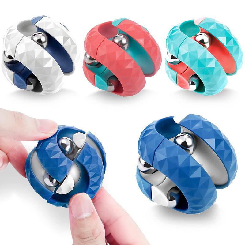 Orbit Ball Fidget Cube Top Spinning Stress Relief & Creative Decompression Toy for Kids