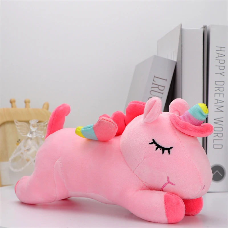 Cute Kawaii Unicorn Plush Toy Soft Stuffed Animal Sleeping Pillow for Kids & Birthday Gifts