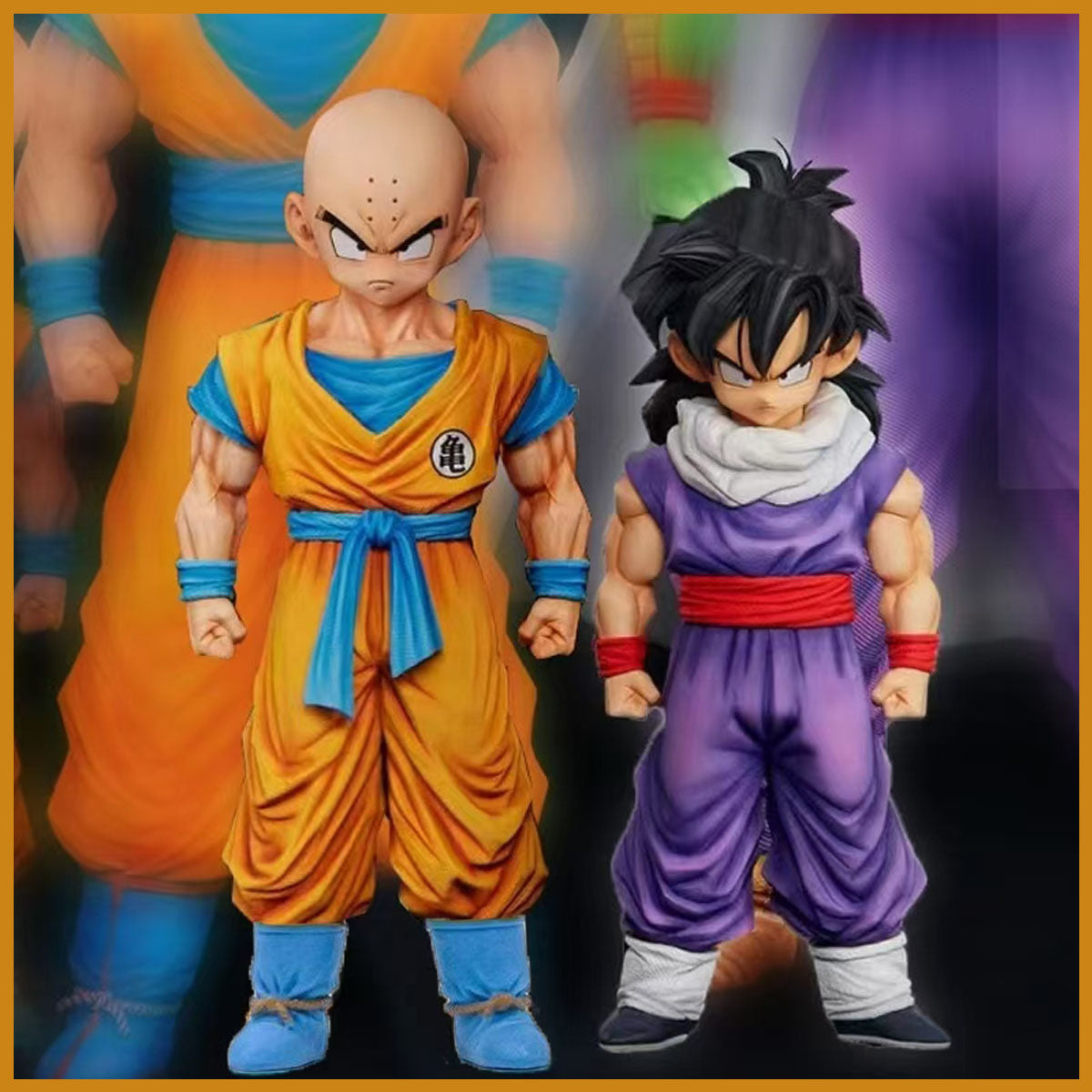 Dragon Ball Z Gohan & Krillin PVC Action Figure Anime Collectible Model Toy Gift