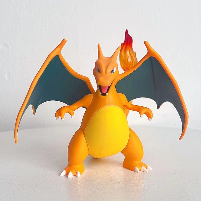 10cm Pokémon Charizard Figure Fire Dinosaur Anime Action PVC Model Toy Gift for Kids