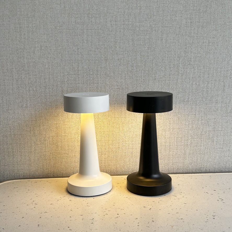 USB Rechargeable Touch LED Table Lamp Wireless Bedside & Decorative Mood Light for Home, Bedroom, Restaurant & Café