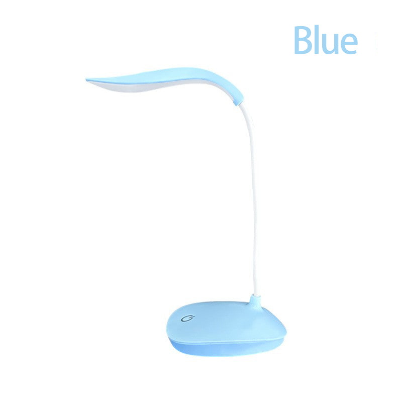 Portable LED Reading Desk Lamp USB Rechargeable, Touch Dimming, Eye Protection Table Light for Study & Office