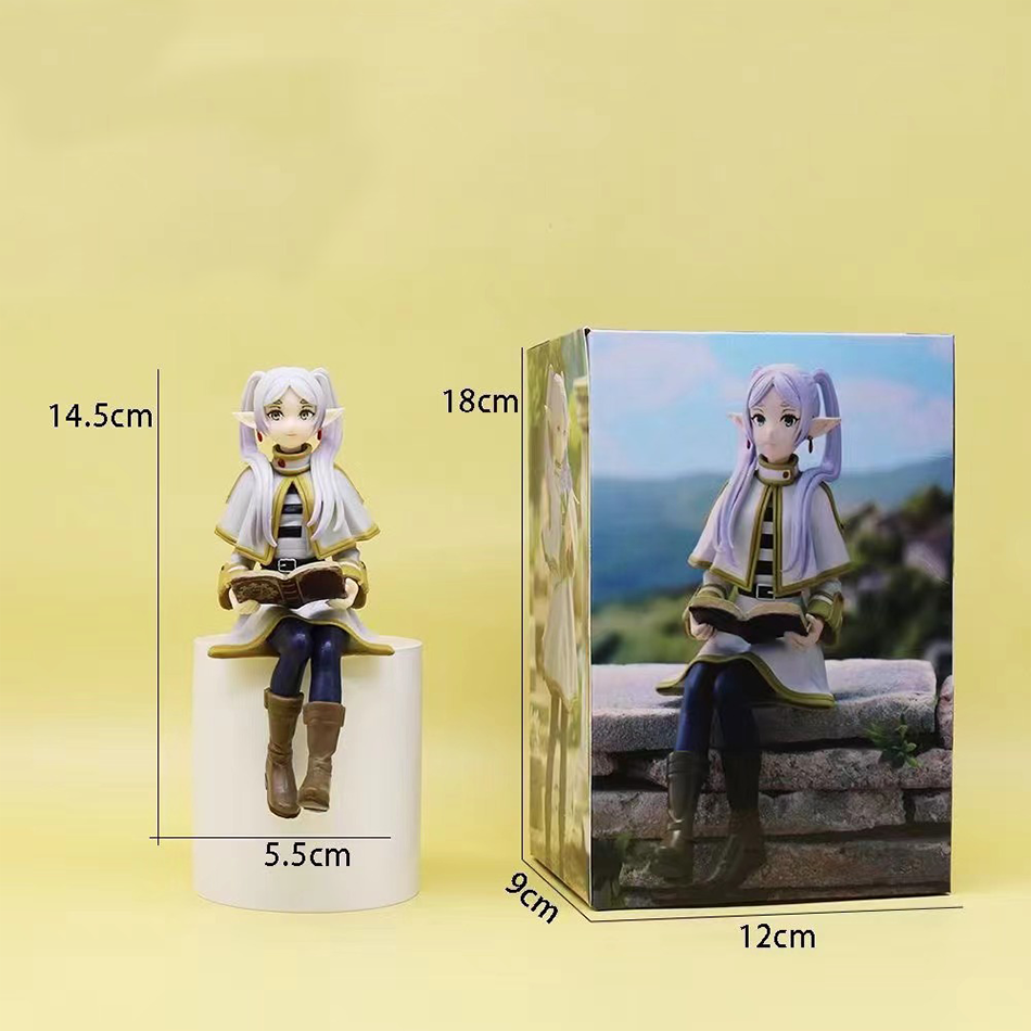 14cm Sousou no Frieren Anime Figure Frieren Beyond Journey’s End Collectible Noodle Stopper Model Toy