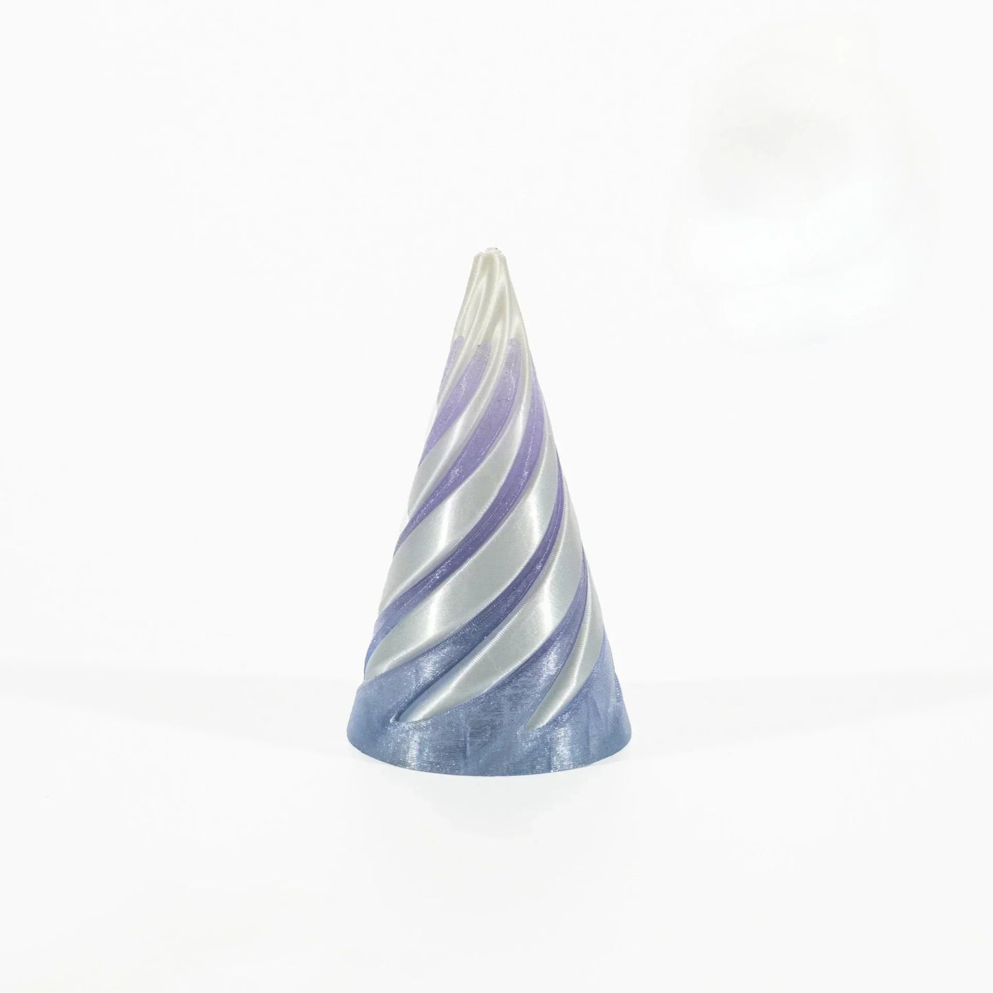 Rotating Helix Screw Sculpture 3D Printed Stress Relief Toy & Home Decor