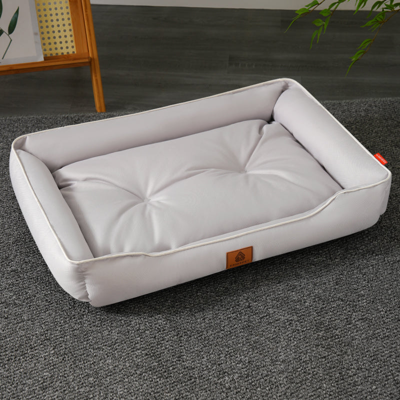 Waterproof Dog Bed with 600D Oxford Fabric β All-Season Comfort with Thickened PP Cotton Filling Durable & Bite-Resistant Pet Mat"