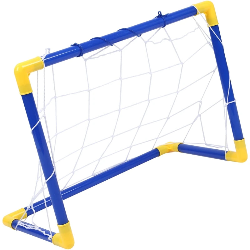 Indoor Mini Folding Soccer Goal Set with Ball, Pump & Net Perfect for Kids’ Sports & Home Games