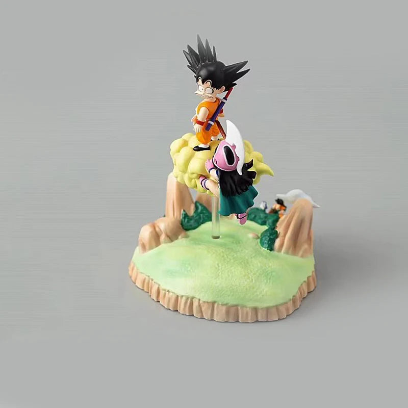Dragon Ball Z Goku & Chichi Action Figures Anime PVC Collectible Model Toy