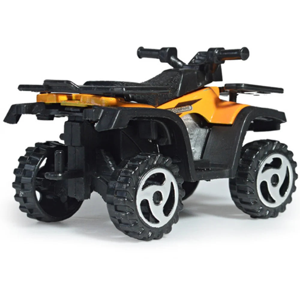 Mini Kids Toy Car Model Plastic Diecast Simulation Motorcycle & Utility Vehicle for Boys’ Gifts