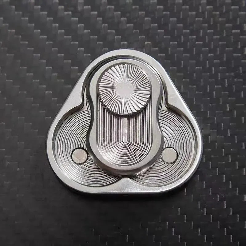 Magnetic Metal Fidget Slider EDC Stress Relief & Sensory Toy for Adults with ADHD & Anxiety