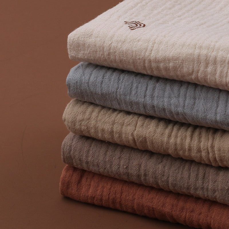 5PC Soft Cotton Muslin Baby Towels & Washcloths for Newborns