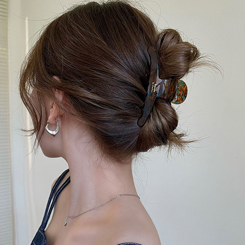 Elegant High-Grade Acetate Hair Claw Clip Vintage Style Fashion Hair Accessory for Women