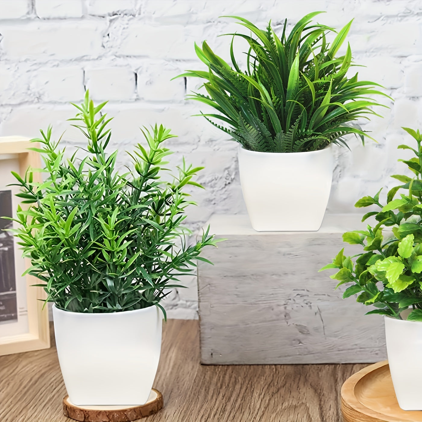 Artificial Potted Vine Plant Tabletop Decor for Home, Office & Events