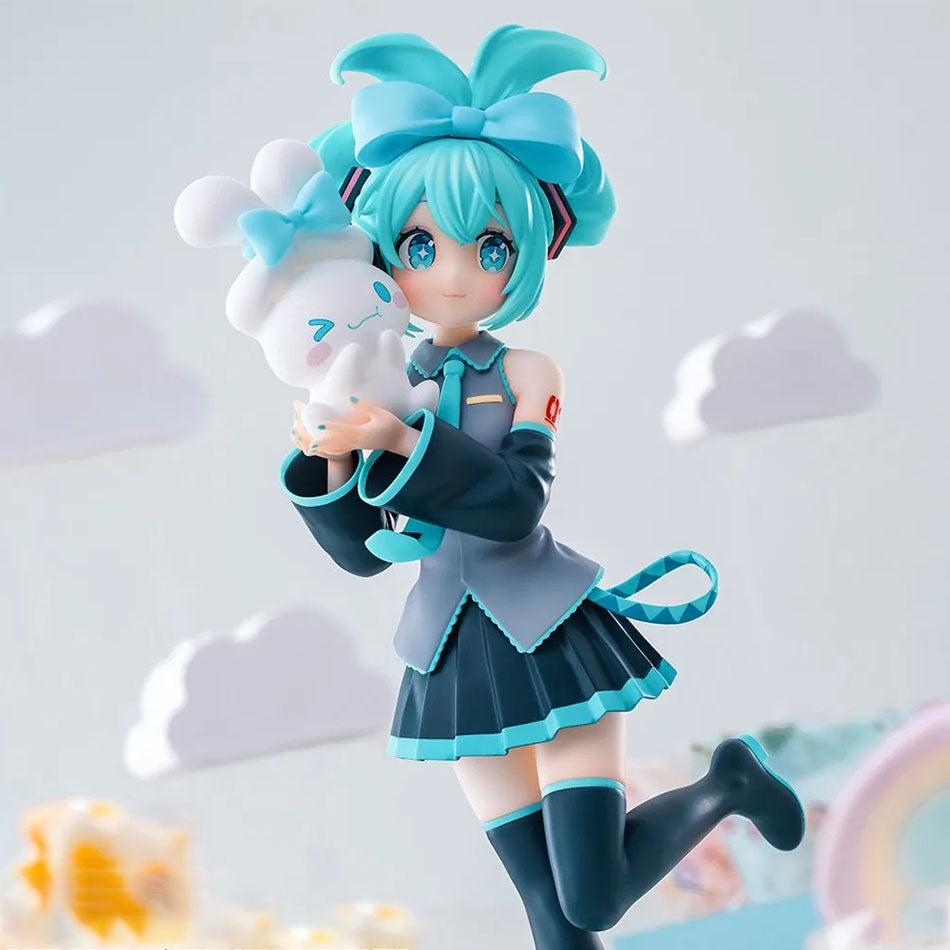 21CM Hatsune Miku x Cinnamoroll Figure – Cute Anime Collectible Model & Kawaii Gift