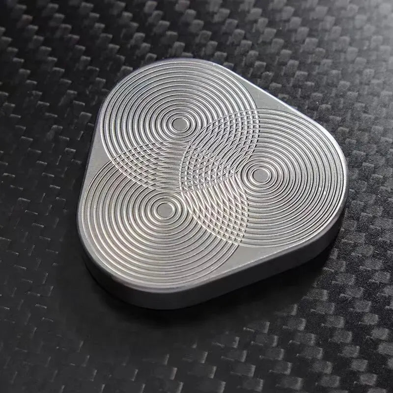 Magnetic Metal Fidget Slider EDC Stress Relief & Sensory Toy for Adults with ADHD & Anxiety
