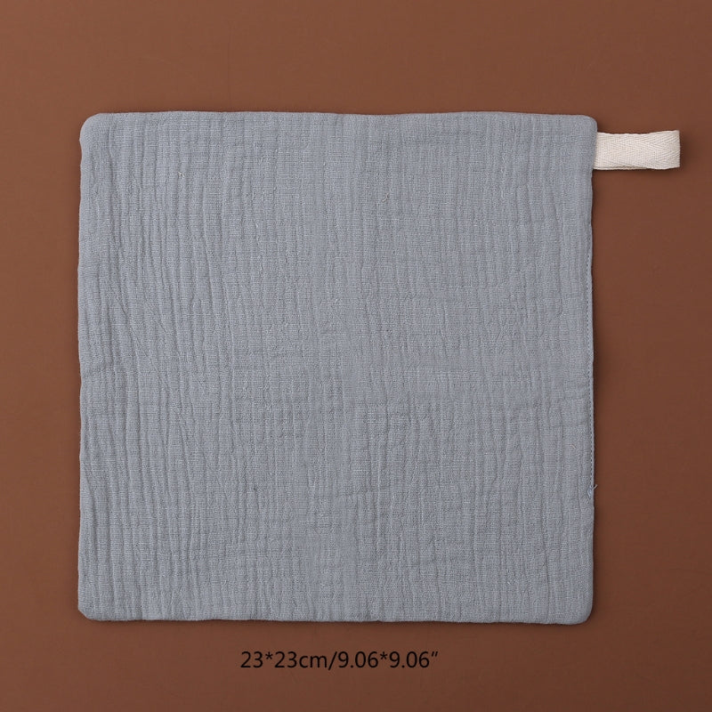 5PC Soft Cotton Muslin Baby Towels & Washcloths for Newborns