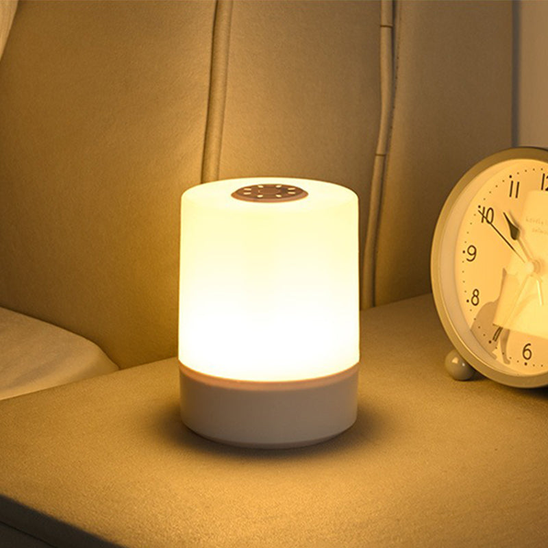 Dimmable LED Bedside Night Light USB Rechargeable Touch Table Lamp for Bedroom & Reading