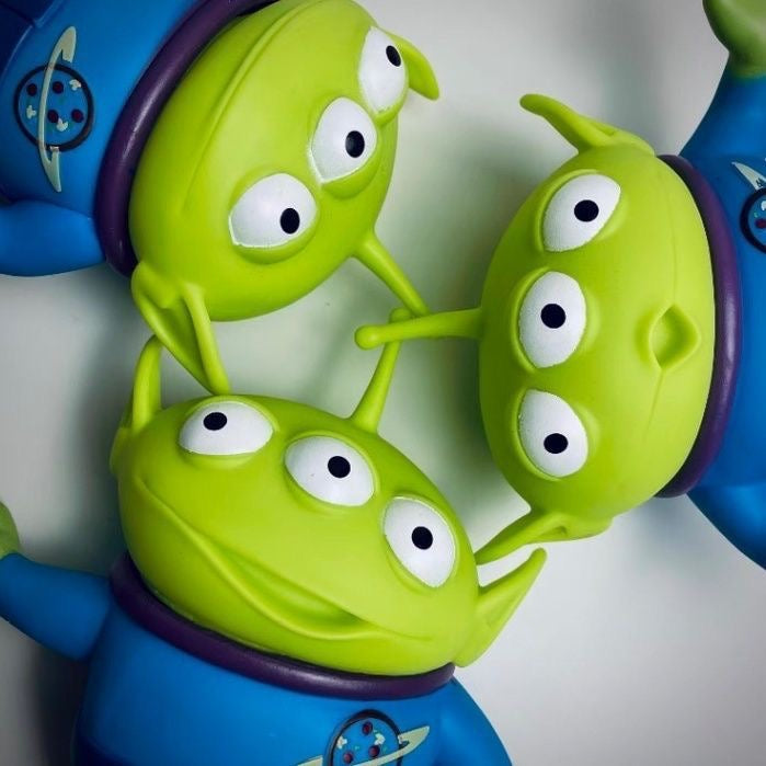 15cm Disney Toy Story Woody Buzz Lightyear & Green Aliens Figures – Collectible Anime Decoration & Kids Gift