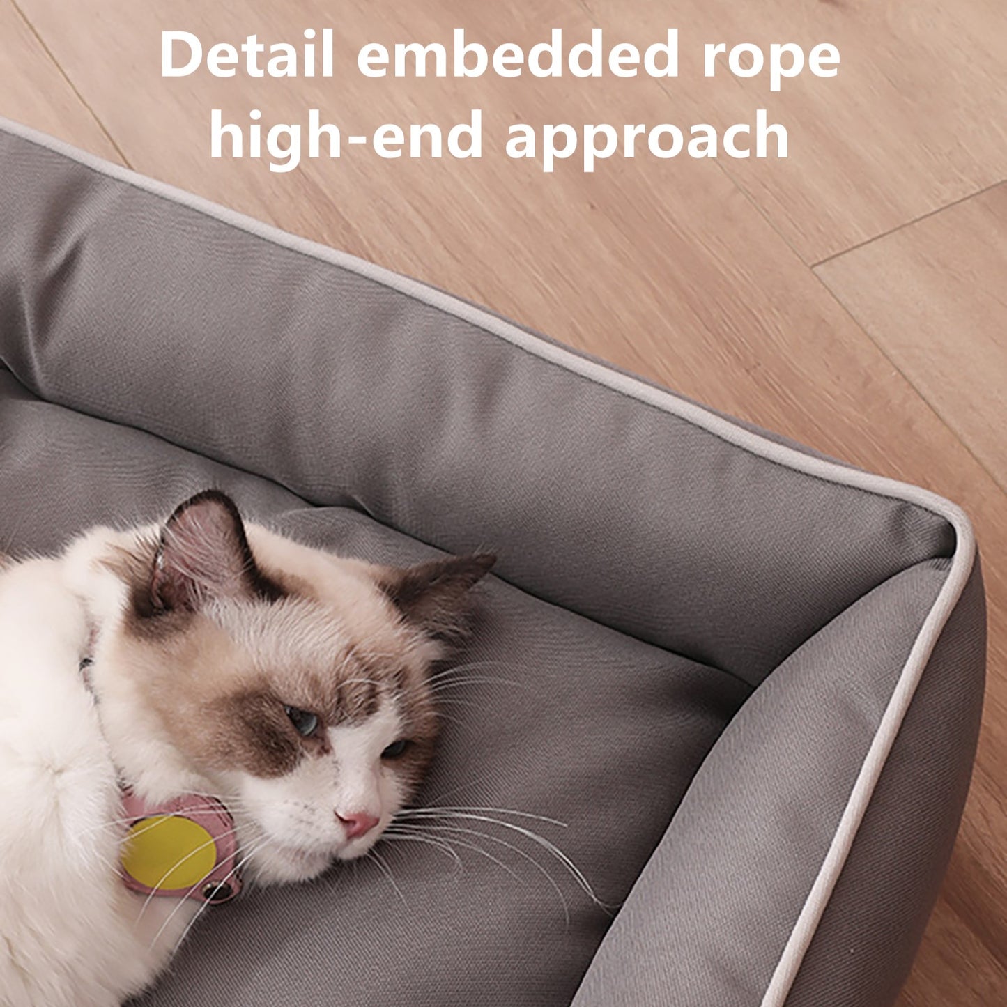 Waterproof Dog Bed with 600D Oxford Fabric β All-Season Comfort with Thickened PP Cotton Filling Durable & Bite-Resistant Pet Mat"