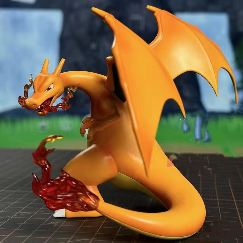 11cm Pokémon Dragonite & Mega Charizard X PVC Figures – Anime Collectible Toy Model for Room Decor & Gifts