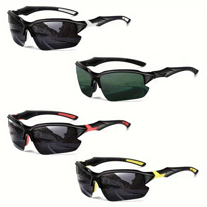 Outdoor Polarized Sports Sunglasses for Men & Women Windproof, Perfect for Baseball, Running, Fishing, Golf & Driving