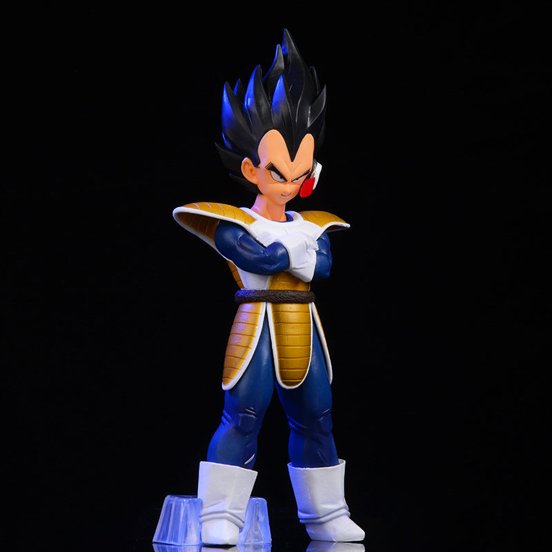 Dragon Ball Z Super Saiyan Vegeta Action Figure 24cm PVC Collectible Model Toy