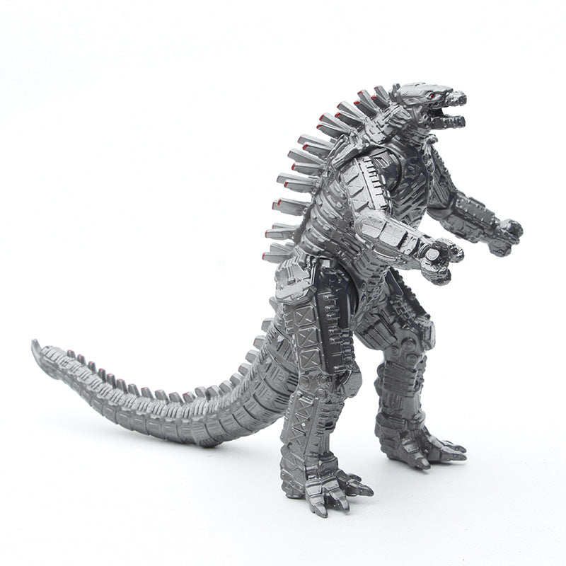 7" Gold Mechagodzilla vs King Kong Action Figure Movable Godzilla Dinosaur Toy for Kids