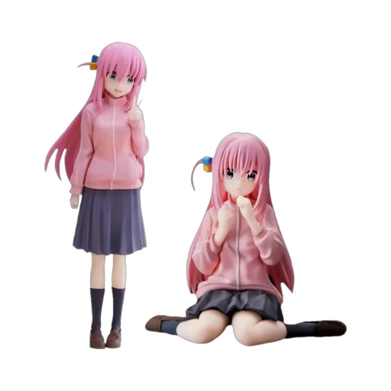 BOCCHI THE ROCK! Gotoh Hitori 16cm Anime Guitarist Girl Action Figure Desktop Decoration & Collector’s Model
