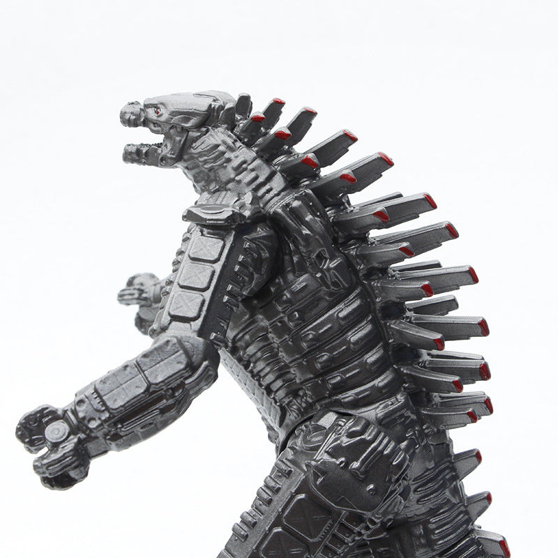 7" Gold Mechagodzilla vs King Kong Action Figure Movable Godzilla Dinosaur Toy for Kids