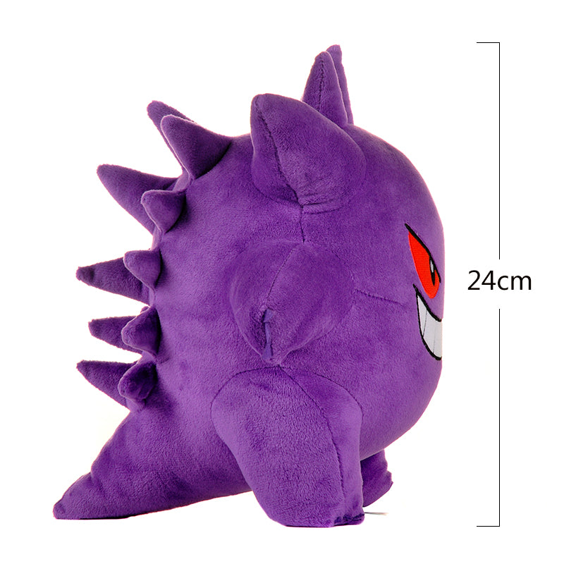 Gengar Plush Toy Kawaii Pokemon Stuffed Doll for Anime Fans & Xmas Gifts