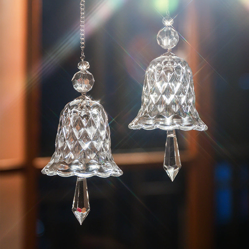 Rainbow Crystal Wind Chime Glass Sun Catcher Pendant for Window, Garden & Home Decoration