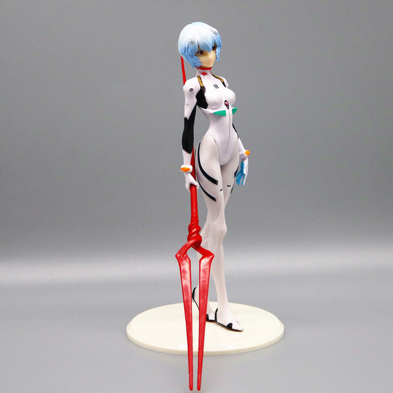 22cm New Evangelion Rei Figure Toys Doll Christmas Birthday Gift For Kids Girls