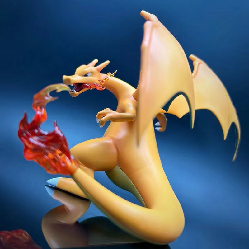 11cm Pokémon Dragonite & Mega Charizard X PVC Figures – Anime Collectible Toy Model for Room Decor & Gifts