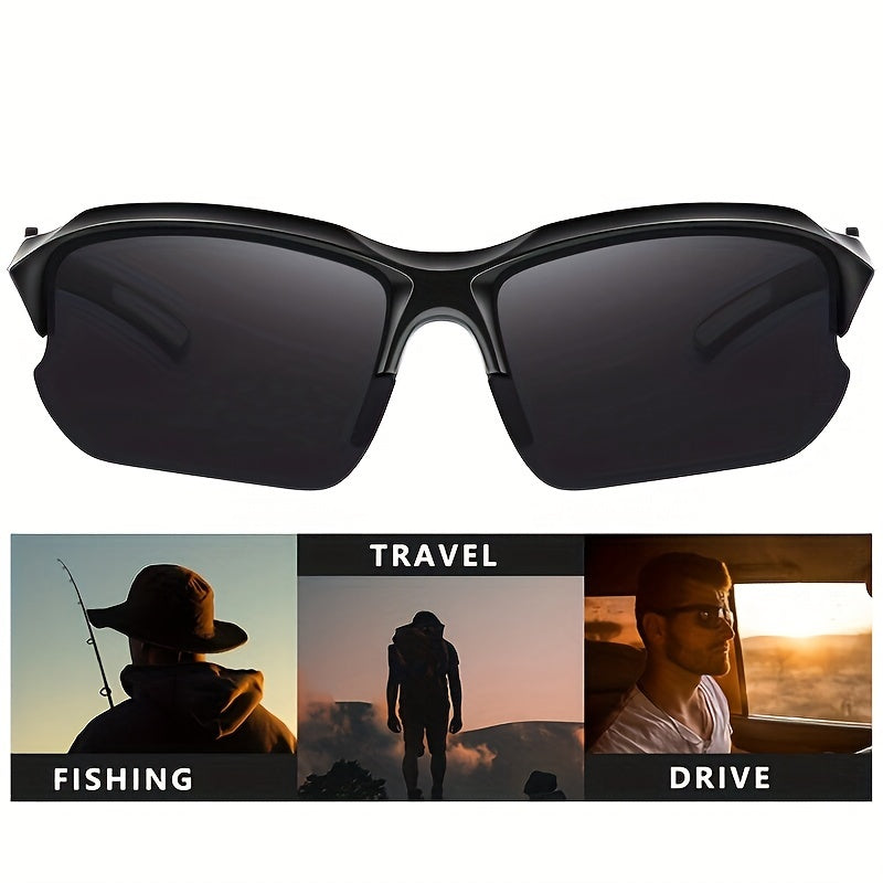 Outdoor Polarized Sports Sunglasses for Men & Women Windproof, Perfect for Baseball, Running, Fishing, Golf & Driving
