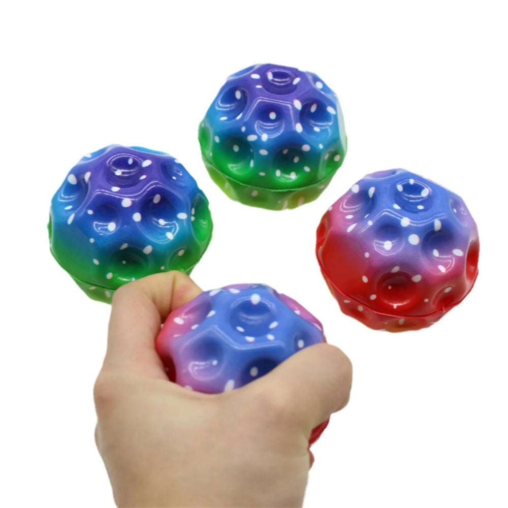 Extreme High-Bounce Rubber Ball Soft Anti-Gravity Stress Relief & Outdoor Sports Toy Fun Bouncing Ball for Kids and Adults