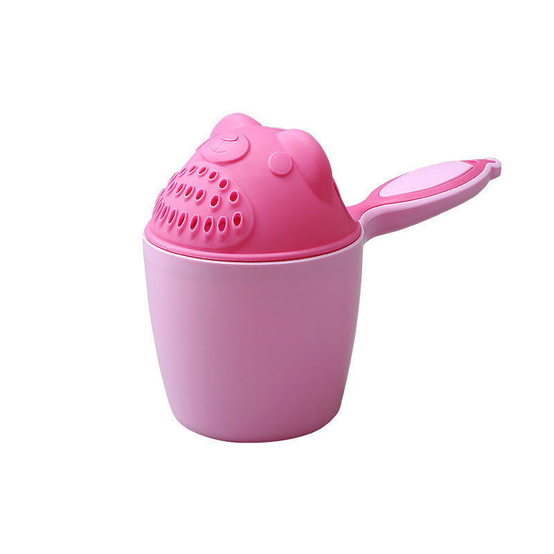Baby Hair Washing Cup Soft Rinse Shower Cup for Toddlers & Infants No Tear Bath Time Helper