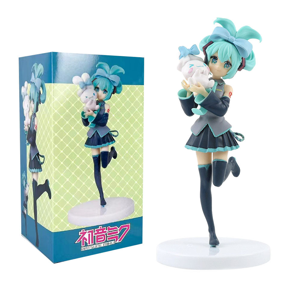 21CM Hatsune Miku x Cinnamoroll Figure – Cute Anime Collectible Model & Kawaii Gift