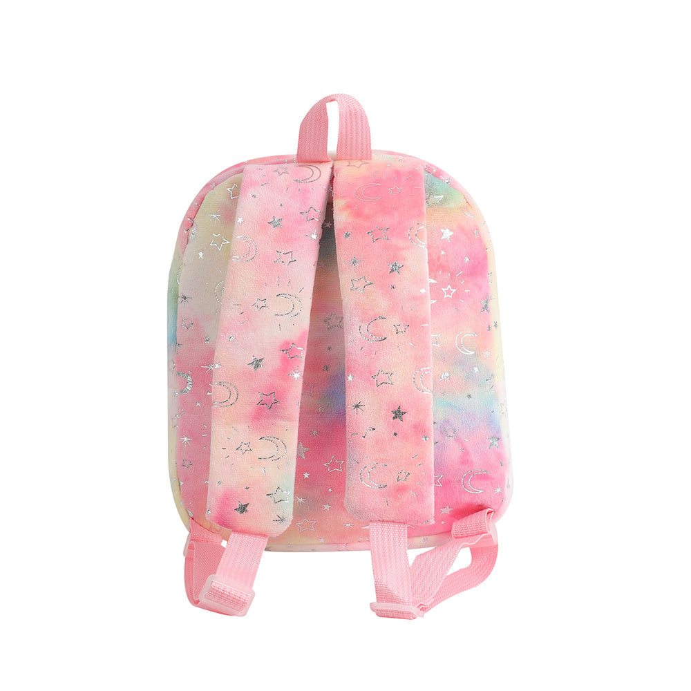 Kawaii Plush Unicorn Backpack Large Capacity School Bag for Kids, Girls, and Kindergarten Students