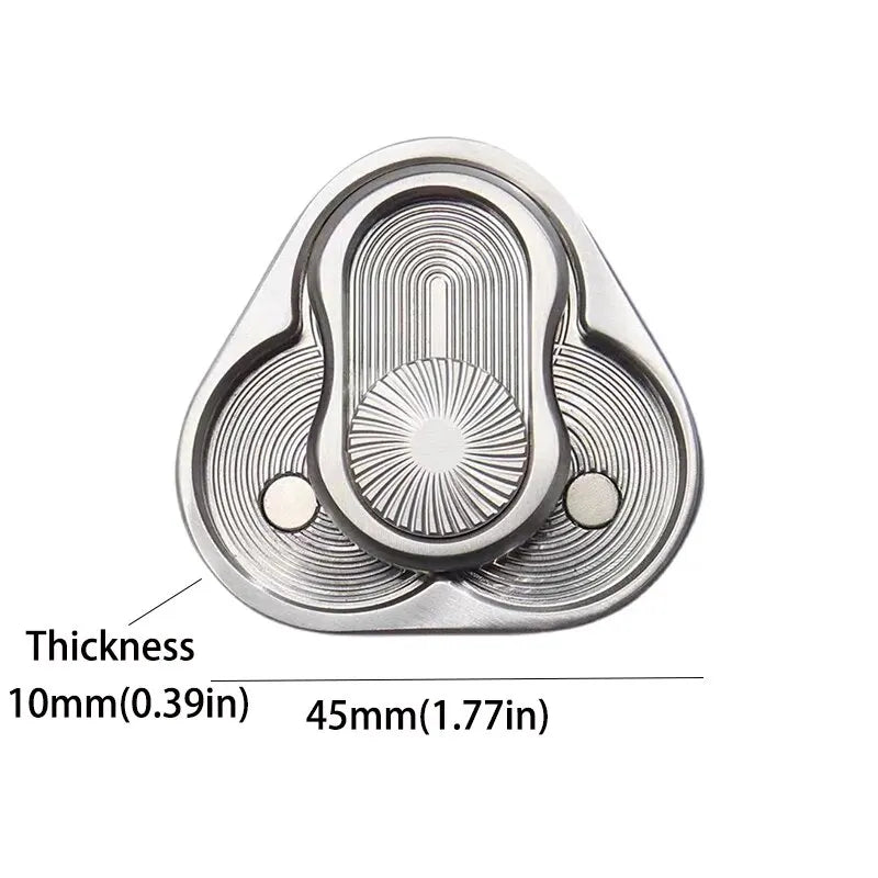 Magnetic Metal Fidget Slider EDC Stress Relief & Sensory Toy for Adults with ADHD & Anxiety