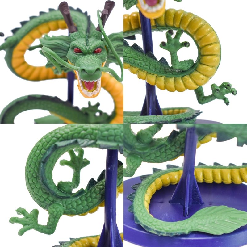 10CM Dragon Ball Z Shenron Cyan Dragon Figure Handmade Anime Collectible & Desk Decoration Gift