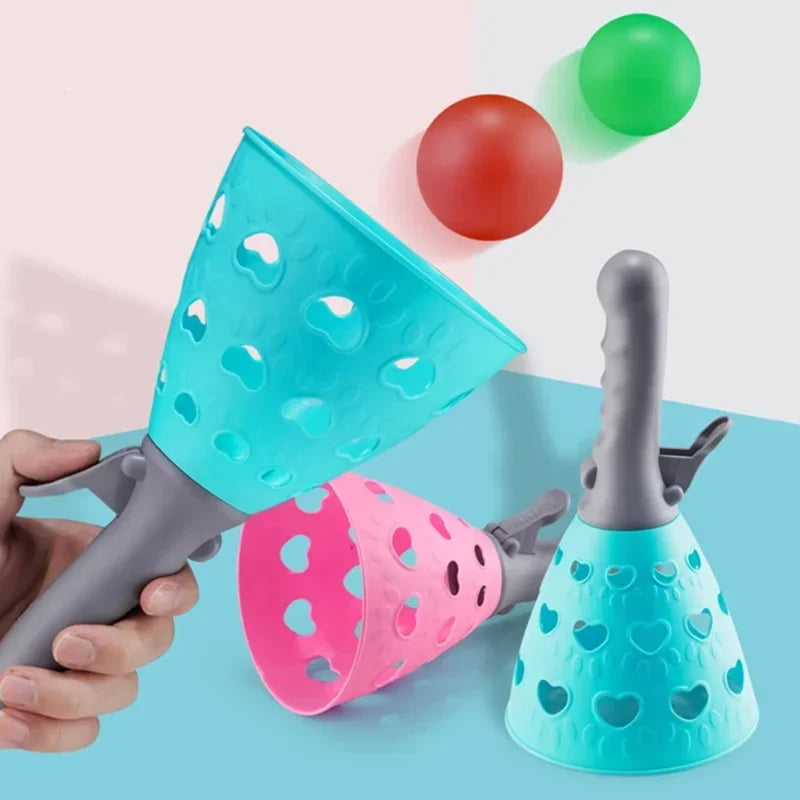 Children's Elastic Catapult Ball Set Fun Parent-Child Puzzle & Throwing Game for Boys and Girls Interactive Sports Toy Gift