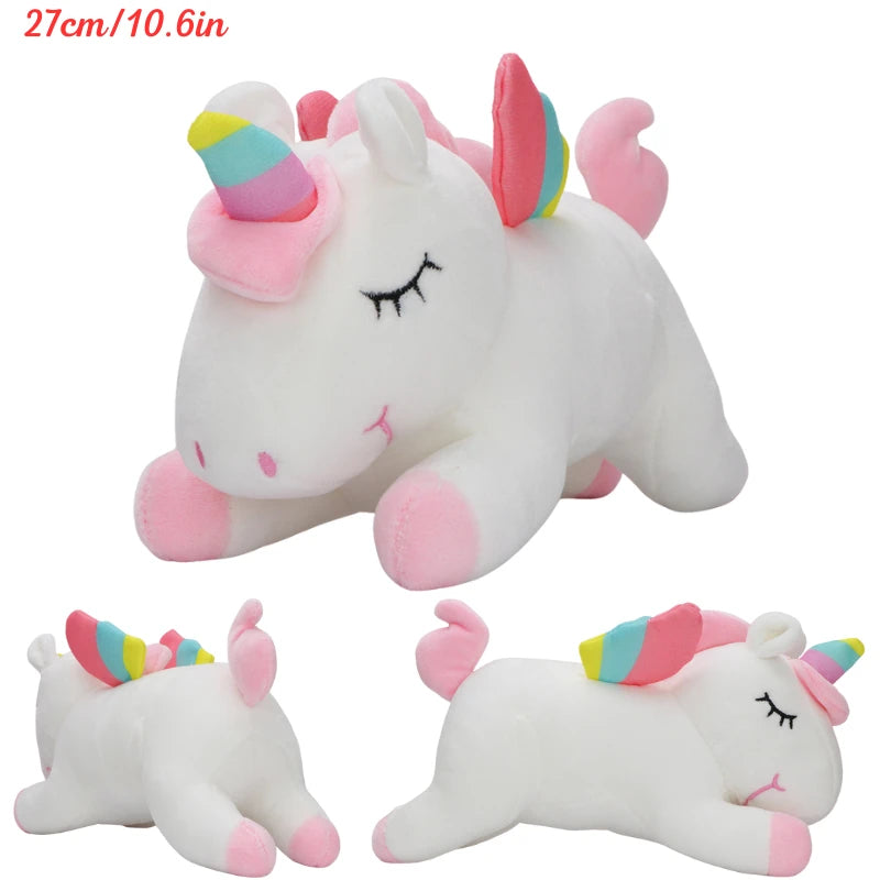 Cute Kawaii Unicorn Plush Toy Soft Stuffed Animal Sleeping Pillow for Kids & Birthday Gifts