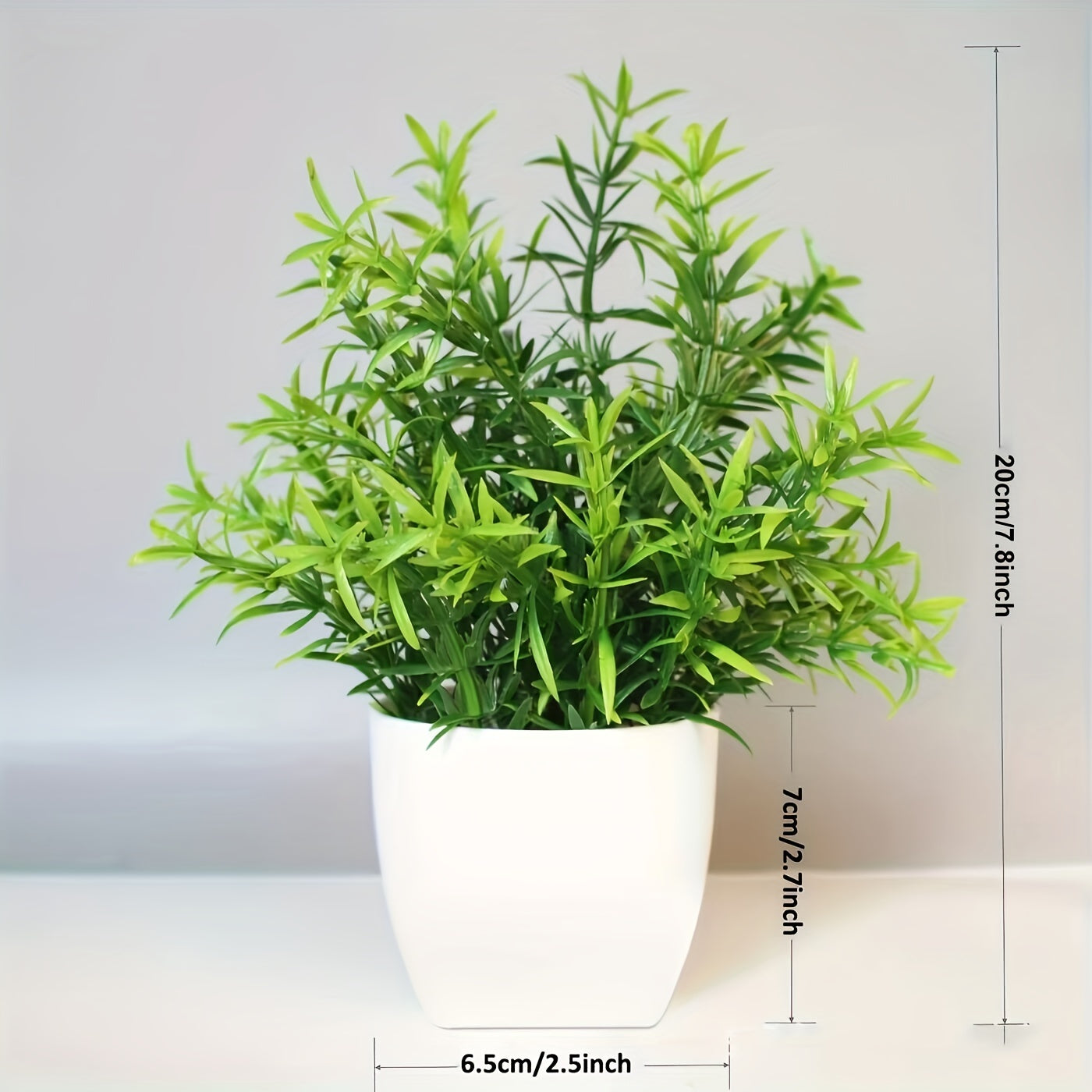 Artificial Potted Vine Plant Tabletop Decor for Home, Office & Events