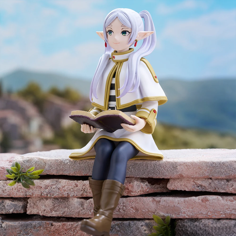 14cm Sousou no Frieren Anime Figure Frieren Beyond Journey’s End Collectible Noodle Stopper Model Toy