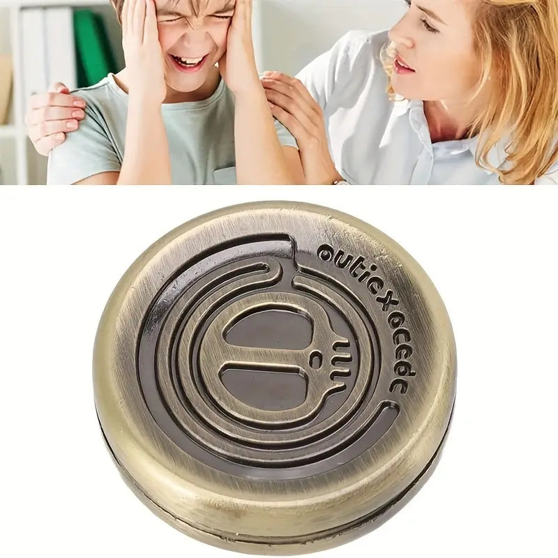 Devil Milk Cap Metal EDC Fidget Toy Magnetic Haptic Coins for Stress Relief & Sensory Play