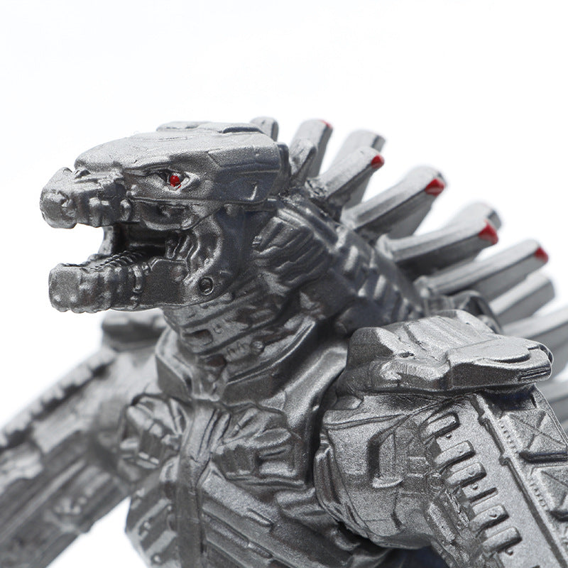 7" Gold Mechagodzilla vs King Kong Action Figure Movable Godzilla Dinosaur Toy for Kids