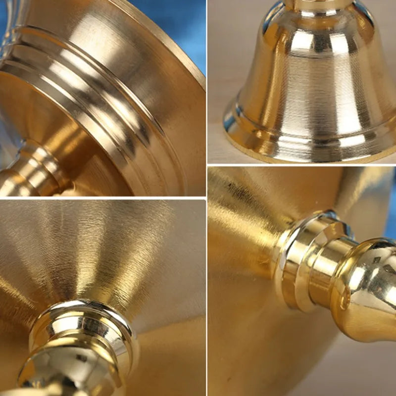 1PC Copper Candle Holder Butter Lamp Candlestick for Home Decor