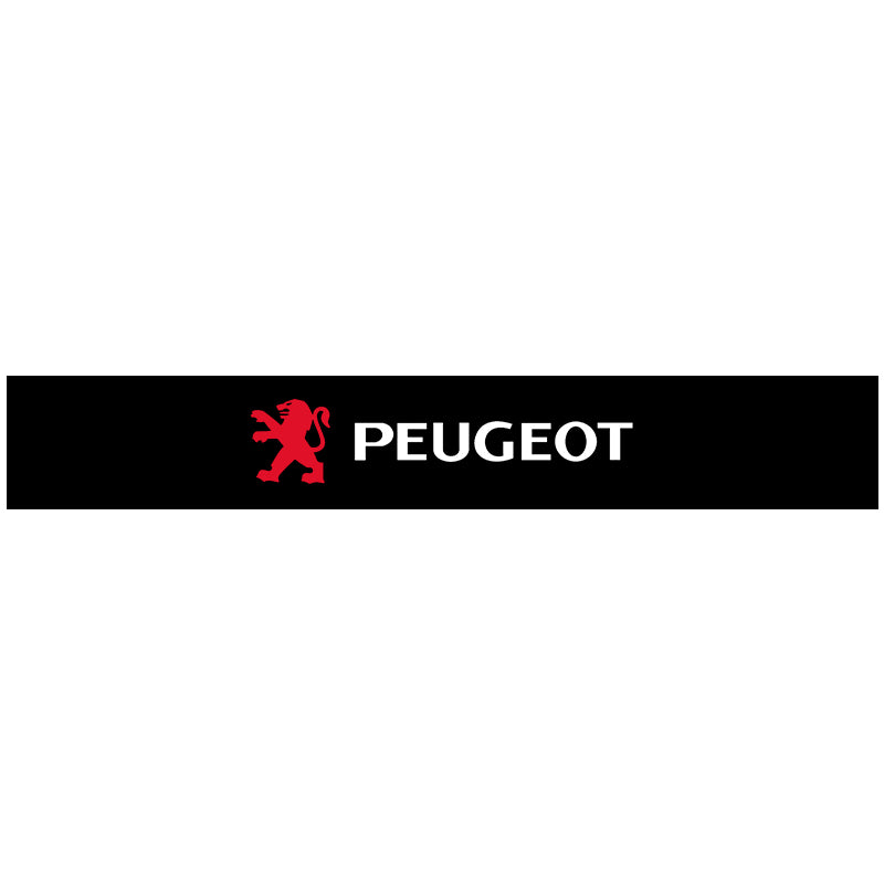 Car Windshield Sunshade Front Window Sticker for Peugeot – UV Protection Car Accessory