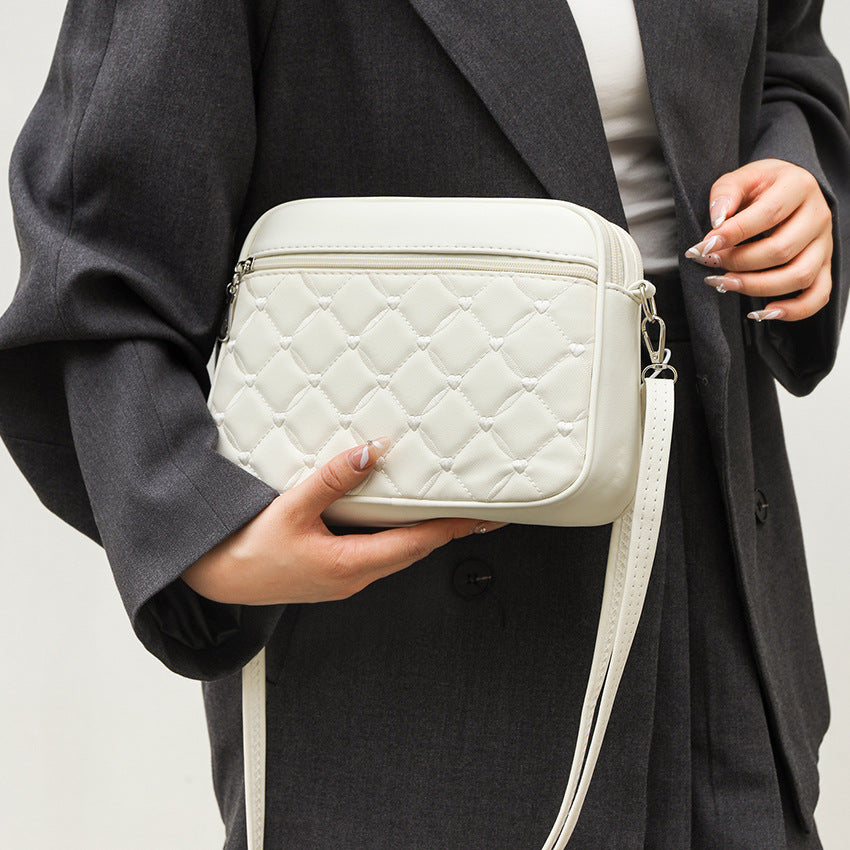 Women’s High-End Summer Handbag – Versatile Small Square Crossbody Bag