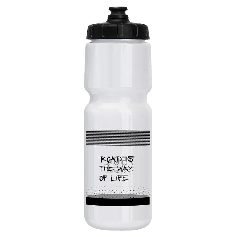 RIDERACE 750ML Bicycle Water Bottle PP5 Plastic Sports Squeeze Mug for Cycling, Running & Climbing