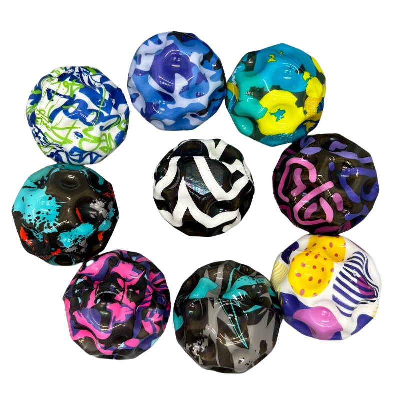 Extreme High-Bounce Rubber Ball Soft Anti-Gravity Stress Relief & Outdoor Sports Toy Fun Bouncing Ball for Kids and Adults